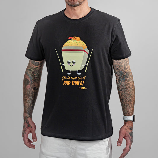 T-shirt JA TO BYM ZJADŁ PAD THAI'A! by FOXX (czarny)